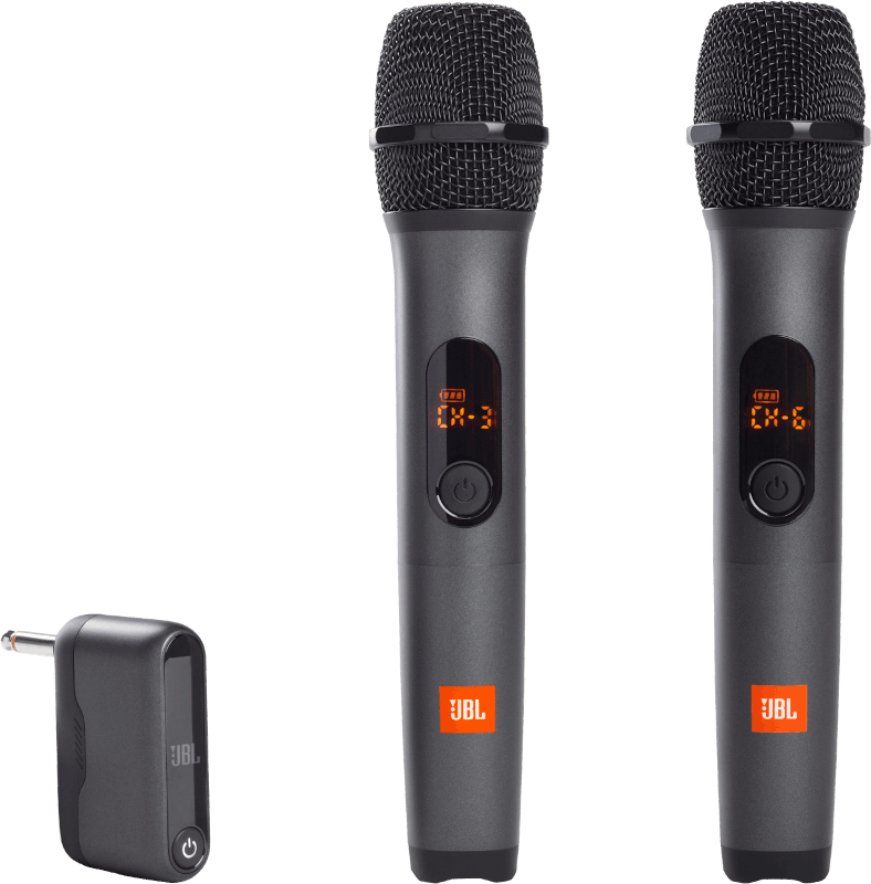 JBL Wireless Microphone Set Wireless Two Microphone System features