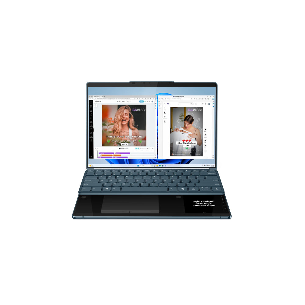Lenovo Yoga Book 9 Core Ultra 7 155U 16GB RAM 1TB SSD 13.3-inch 2.8K OLED Laptop