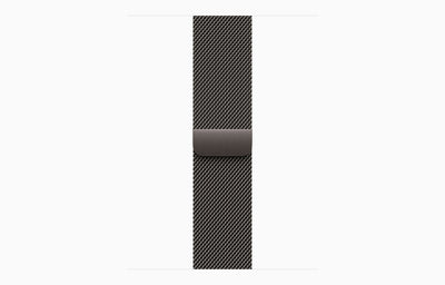 Apple Watch Series 10 42mm Titanium Case Milanese Loop.