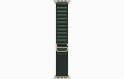 Apple Watch Ultra 2 Natural Titanium Case Alpine Loop.
