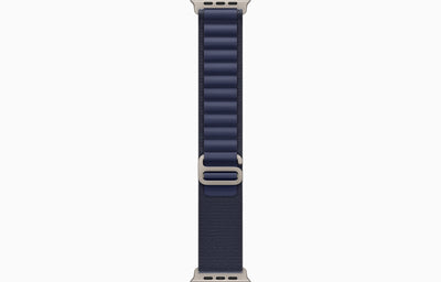 Apple Watch Ultra 2 Natural Titanium Case Alpine Loop.