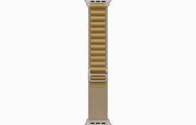 Apple Watch Ultra 2 Natural Titanium Case Alpine Loop.