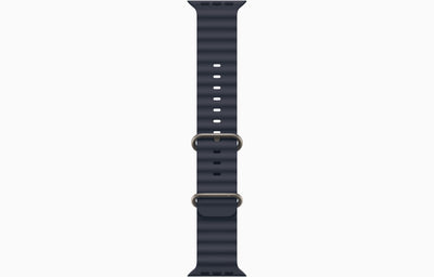 Apple Watch Ultra 2 Natural Titanium Case Ocean Band.
