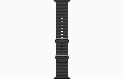 Apple Watch Ultra 2 Natural Titanium Case Ocean Band.