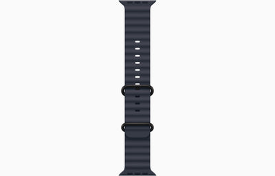 Apple Watch Ultra 2 Black Titanium Case Ocean Band.