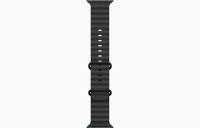 Apple Watch Ultra 2 Black Titanium Case Ocean Band.