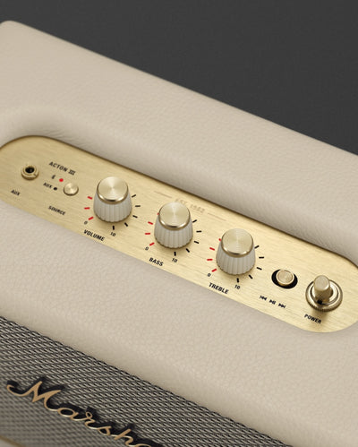 Marshall Acton III Wireless Speaker Cream