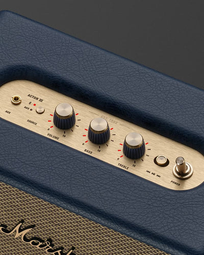 Marshall Acton III Wireless Speaker Midnight Blue