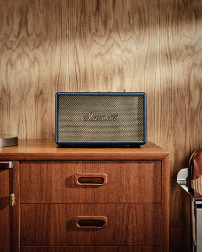 Marshall Acton III Wireless Speaker Midnight Blue