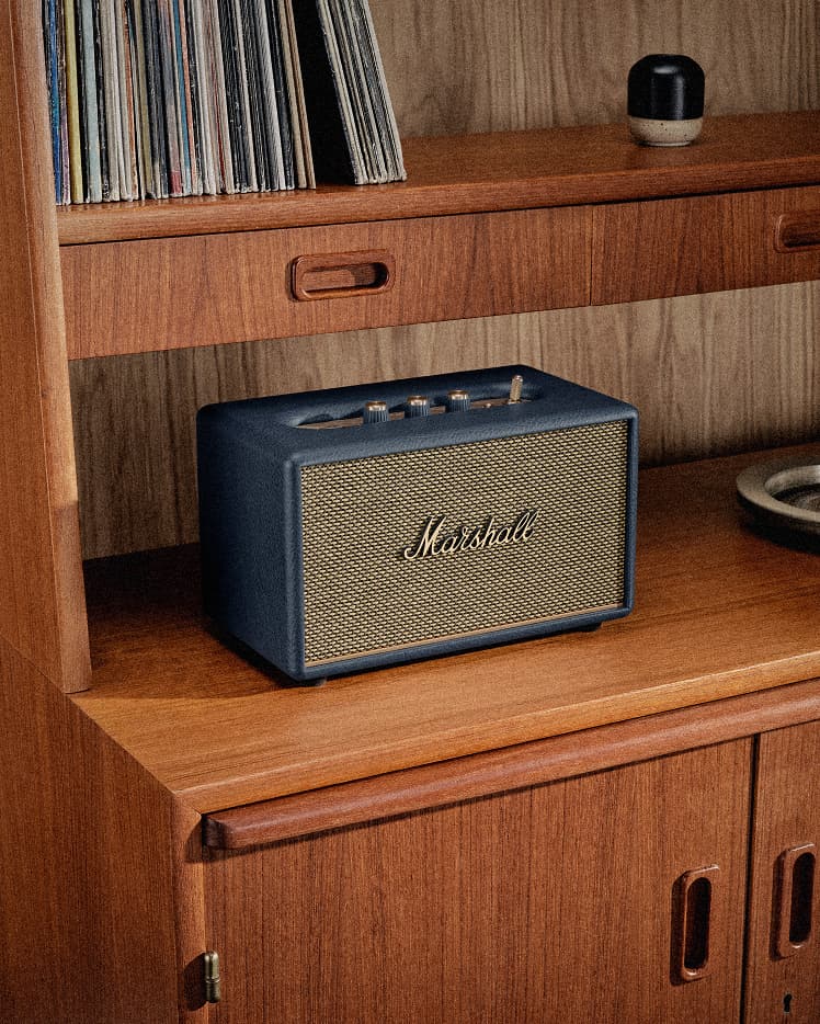 Marshall Acton III Wireless Speaker Midnight Blue
