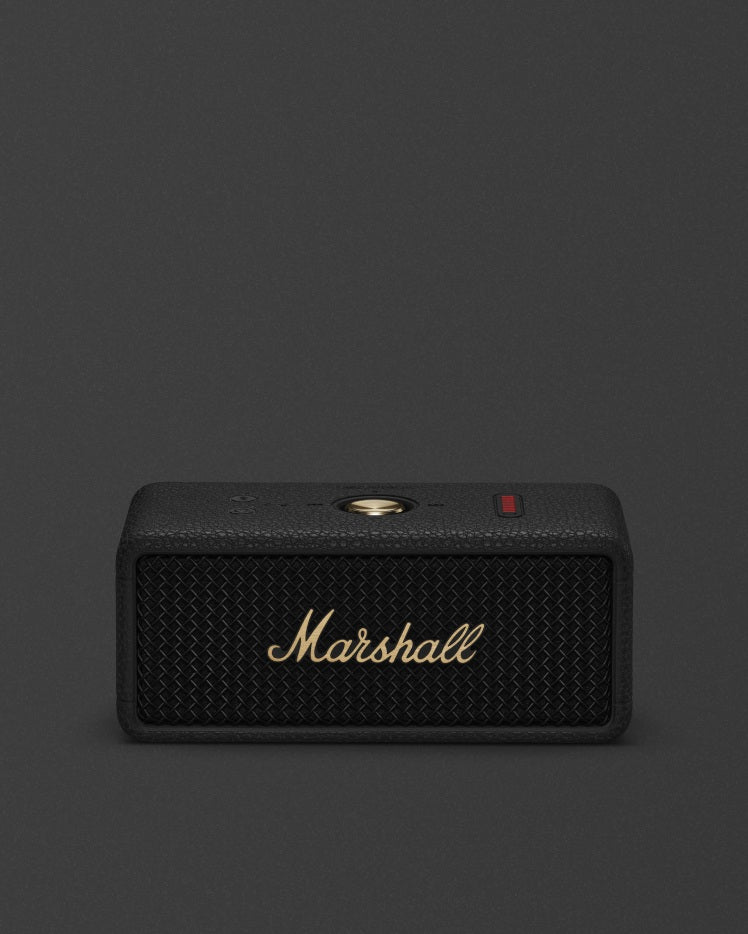 Marshall Emberton III Portable Speaker Black And Brass