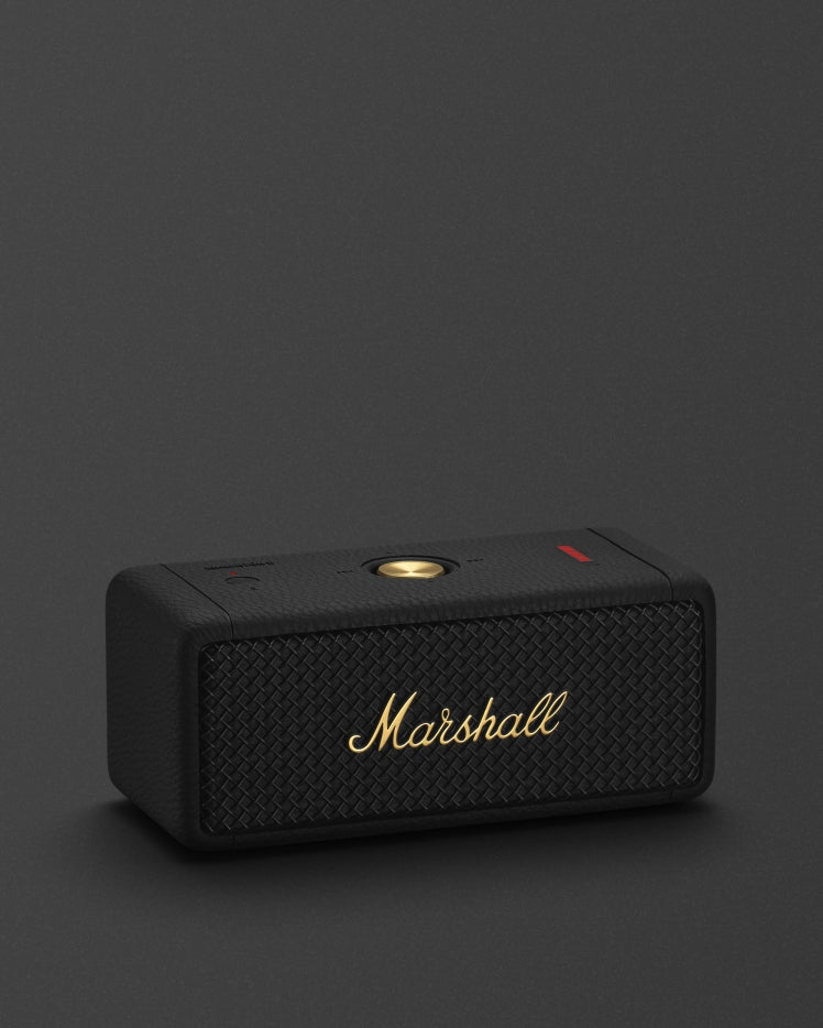 Marshall Emberton II Portable Speaker Black And Brass