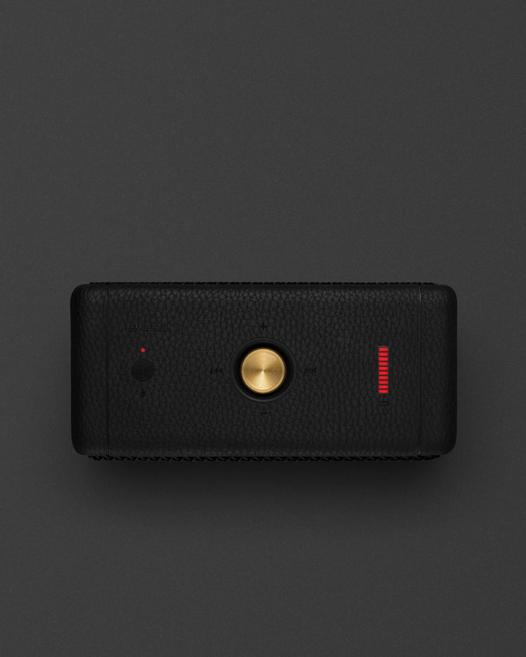 Marshall Emberton II Portable Speaker Black And Brass
