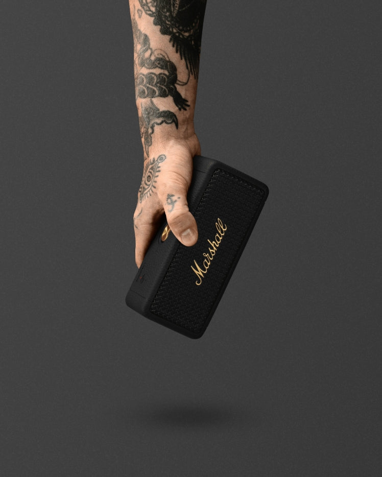 Marshall Emberton II Portable Speaker Black And Brass