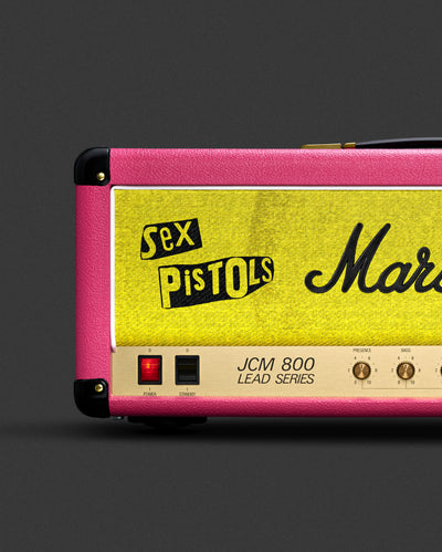 Marshall JCM 800 Sex Pistols 50th Anniversary Half Stack official gallery