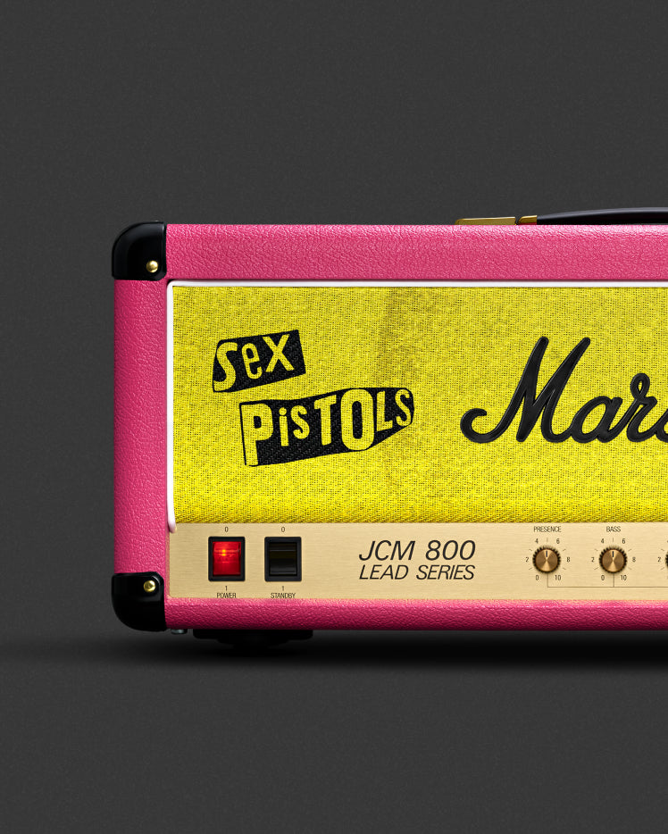 Marshall JCM 800 Sex Pistols 50th Anniversary Half Stack official gallery
