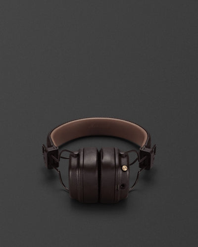 Marshall Major IV Wireless Headphones Brown