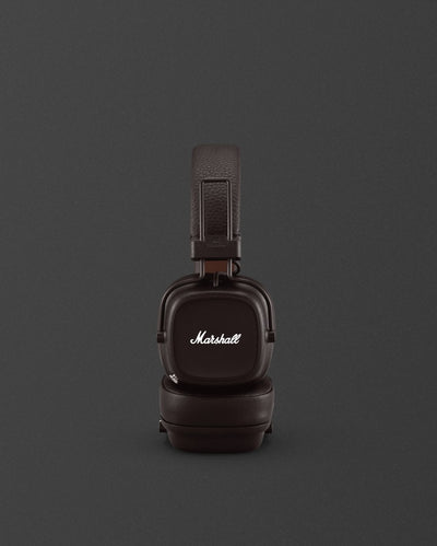 Marshall Major IV Wireless Headphones Brown
