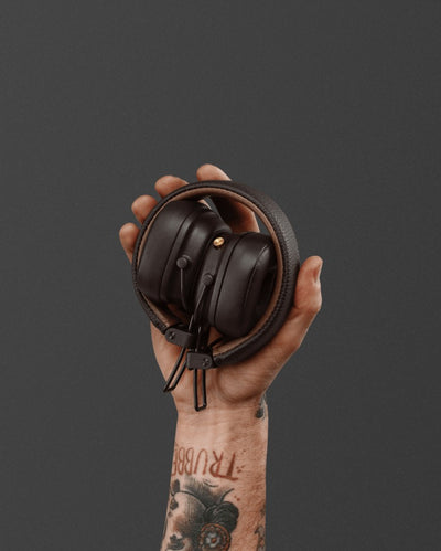 Marshall Major IV Wireless Headphones Brown