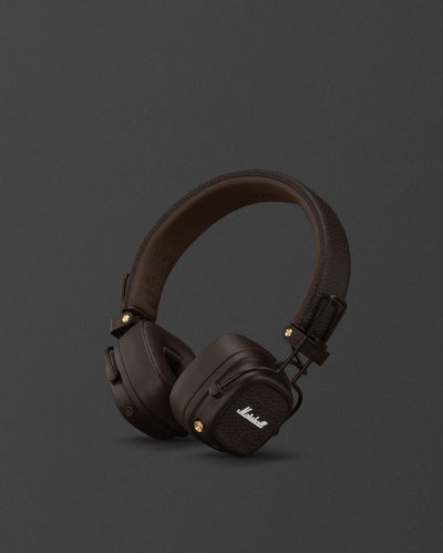 Marshall Major V On-Ear Headphones Brown
