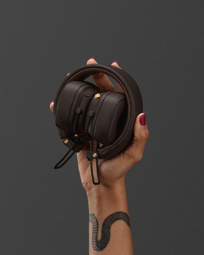 Marshall Major V On-Ear Headphones Brown