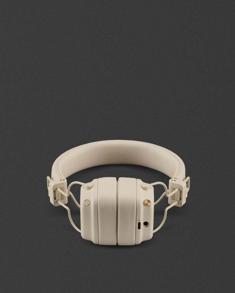 Marshall Major V On-Ear Headphones Cream