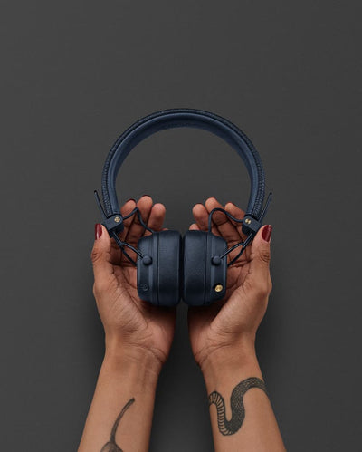 Marshall Major V On-Ear Headphones Midnight Blue