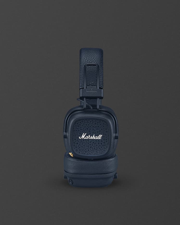 Marshall Major V On-Ear Headphones Midnight Blue
