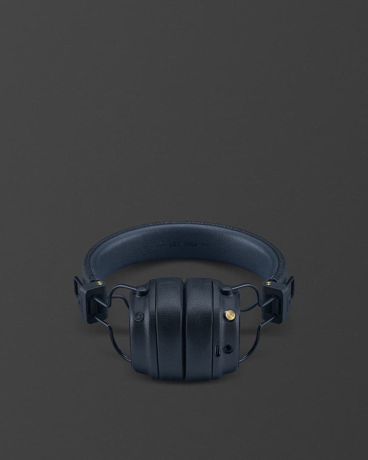 Marshall Major V On-Ear Headphones Midnight Blue