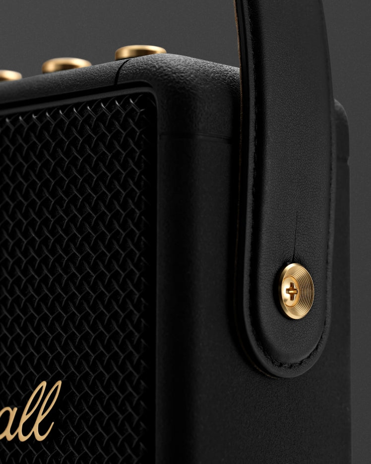 Marshall Stockwell II Portable Speaker Black And Brass