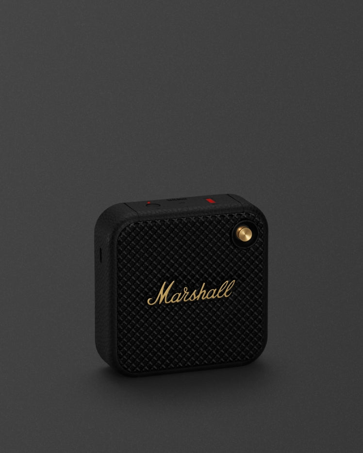 Marshall Willen Portable Speaker Black And Brass