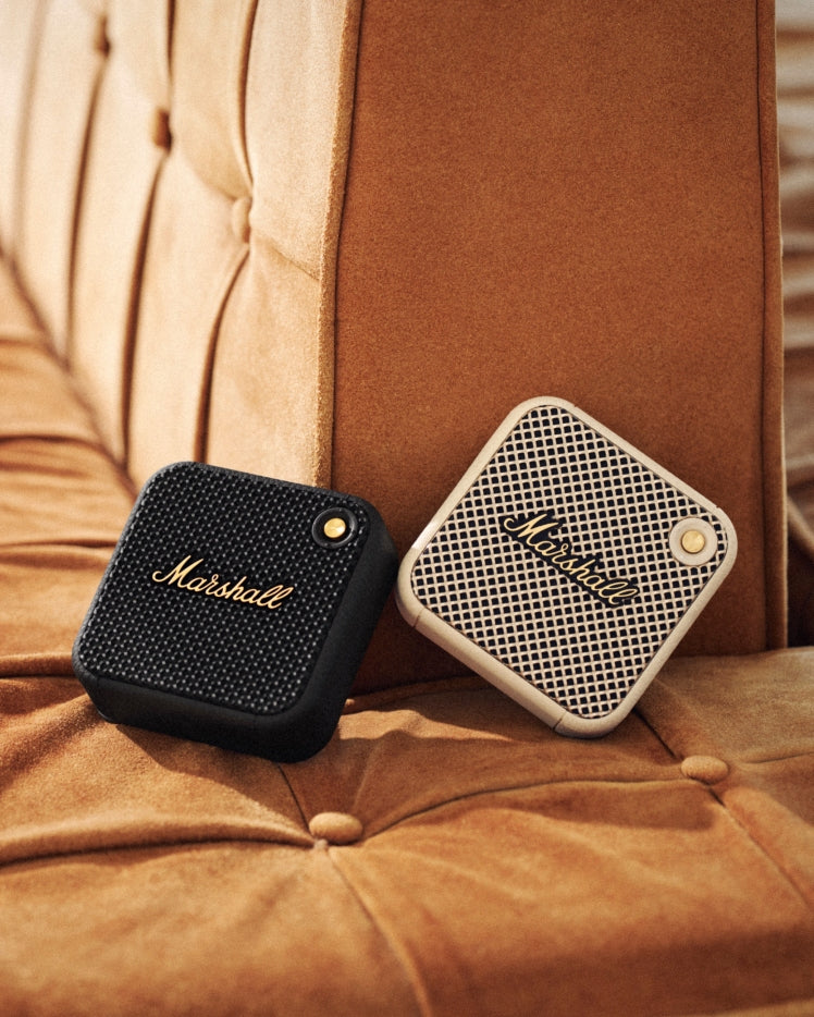 Marshall Willen Portable Speaker Black And Brass