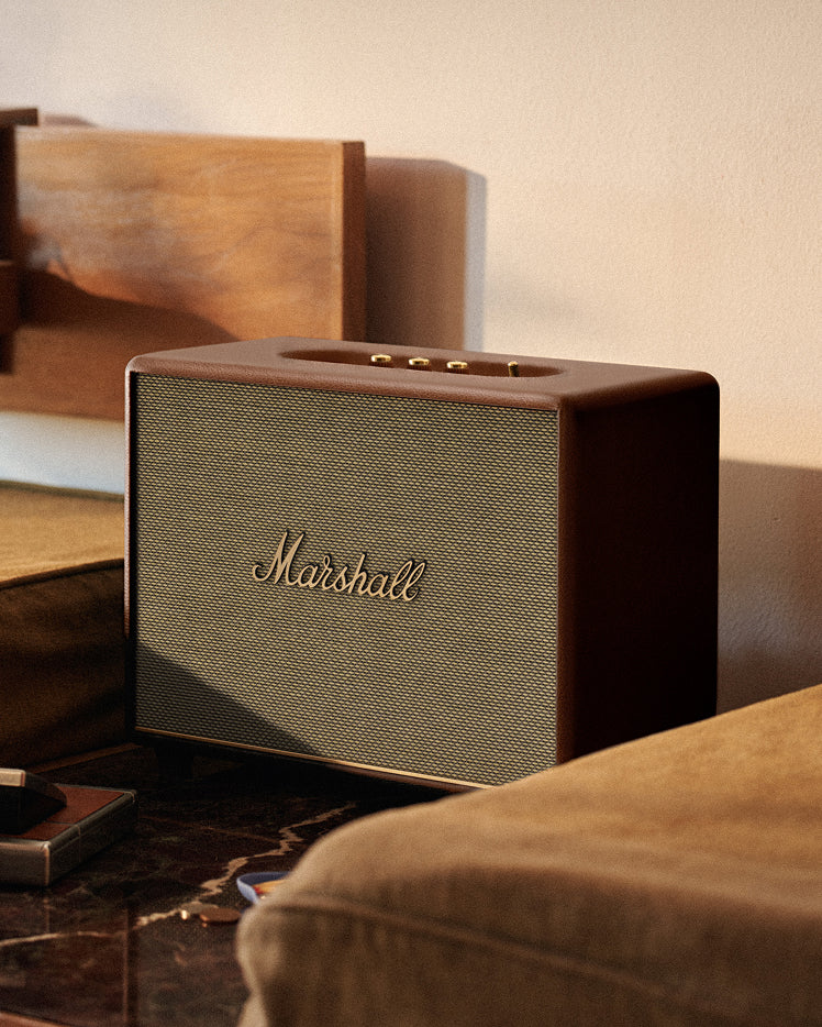 Marshall Woburn III Wireless Speaker Brown