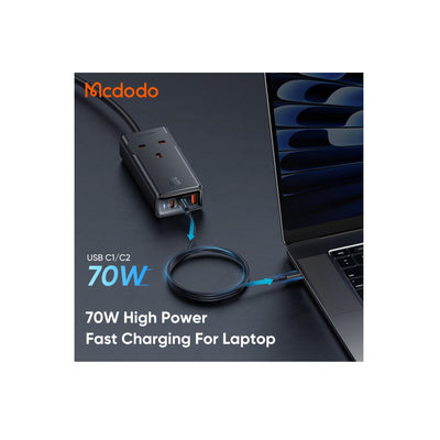 Mcdodo 4 in 1 70W GaN Surge Protection Power Strip