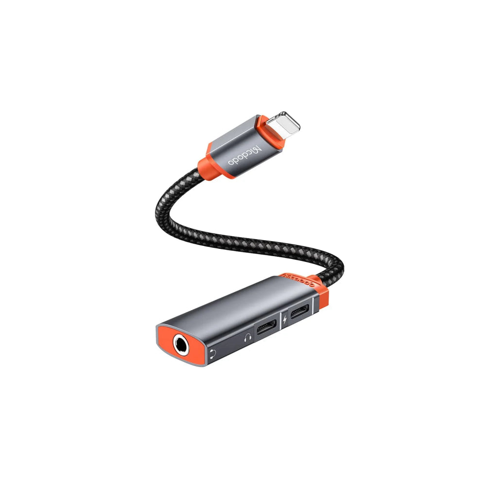 Mcdodo Oryx Series 3 in 1 Lighitning to DC3.5+Dual Lightning