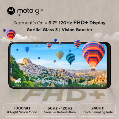 Motorola Moto G35 5G features