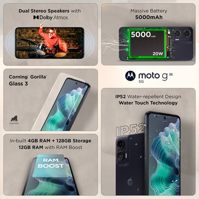 Motorola Moto G35 5G Midnight Black
