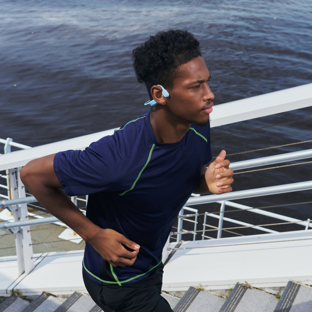 Shokz OpenRun Air 2 Bone Conduction Headphones Black