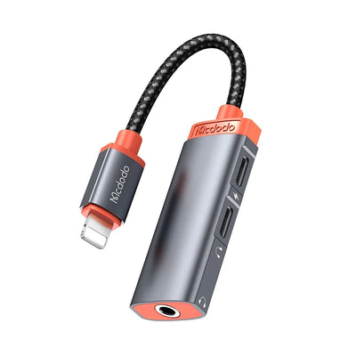 Mcdodo Oryx Series 3 in 1 Lighitning to DC3.5+Dual Lightning