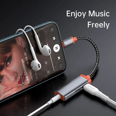 Mcdodo Oryx Series 3 in 1 Lighitning to DC3.5+Dual Lightning