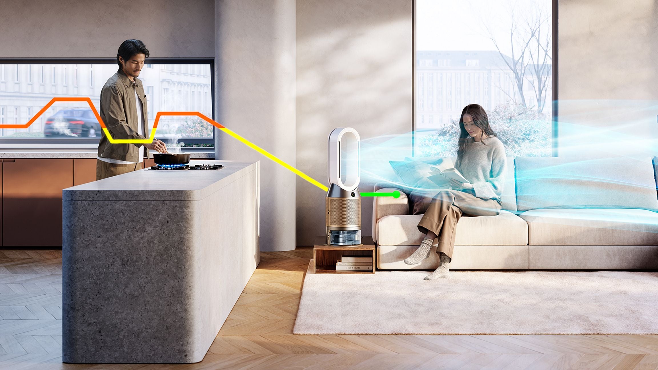 Dyson Purifier Humidify+Cool PH4