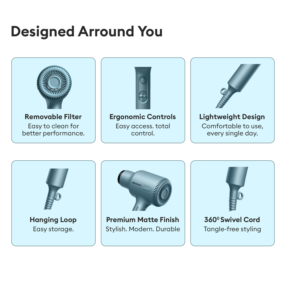 PROTOUCH AirZ 3-in-1 Power Hair Dryer