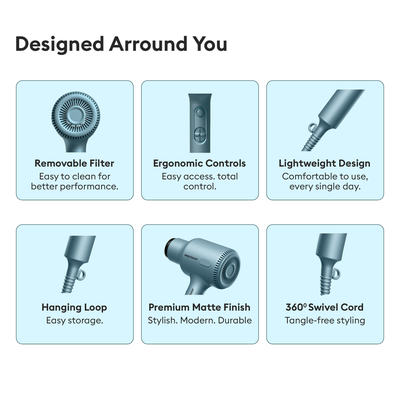 PROTOUCH AirZ 3-in-1 Power Hair Dryer