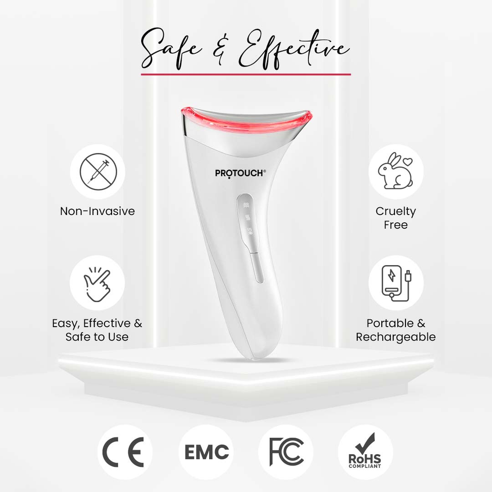 PROTOUCH Skin Lift Combo | Skin lift Device New and Improved & Recovery Drops | Anti ageing, Bright & Firm Younger Looking Skin