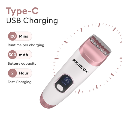PROTOUCH Women’s Trimmer and Epilator