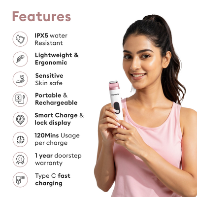 PROTOUCH Women’s Trimmer and Epilator