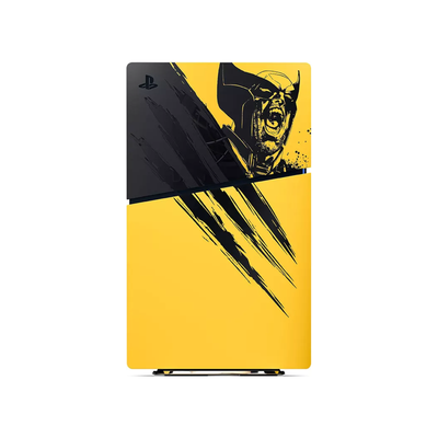 PS5 Console Covers (Slim) Marvel's Wolverine Battle Yellow Limited Edition Battle Yellow