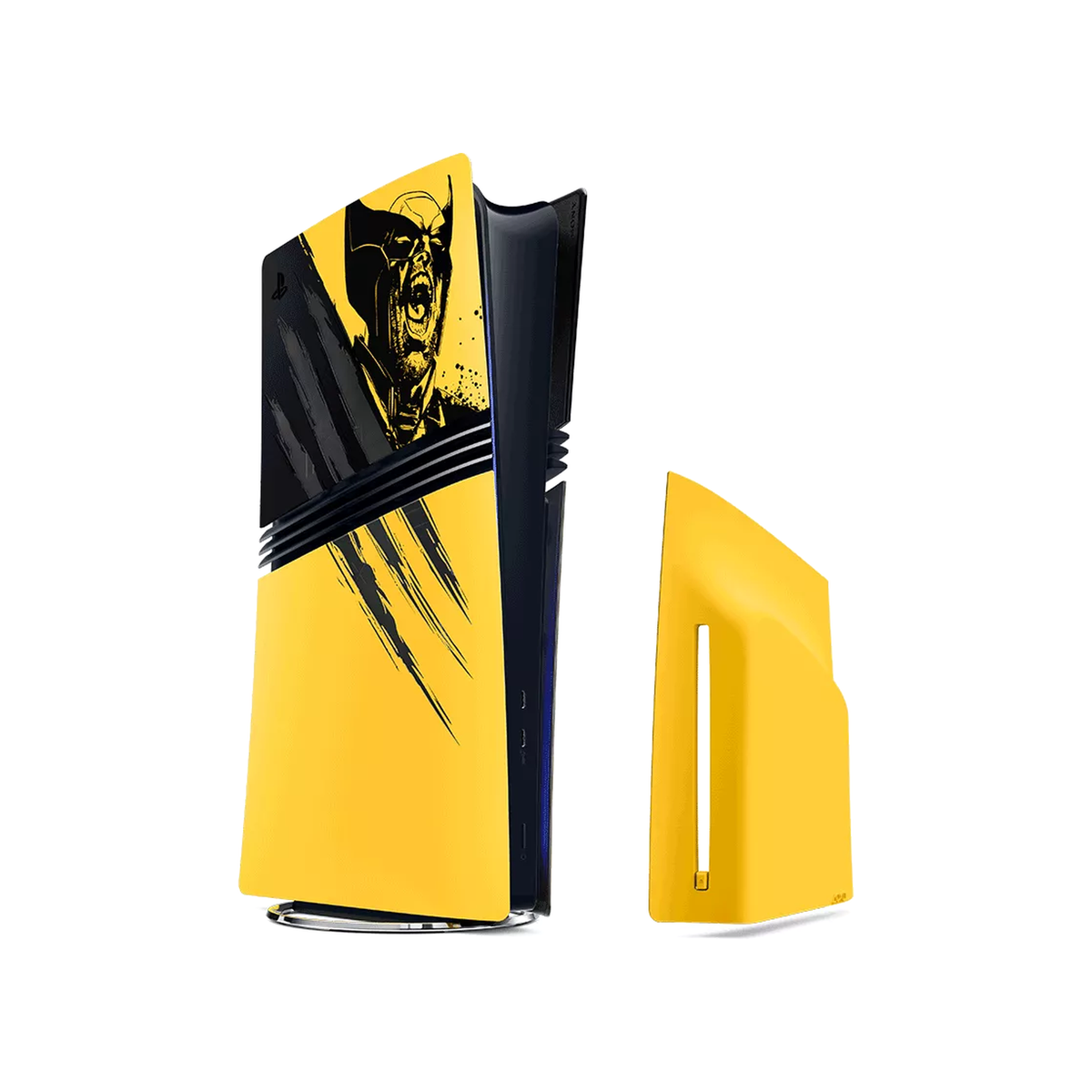 PlayStation 5 Pro Console Covers Marvel's Wolverine Limited Edition Battle Yellow