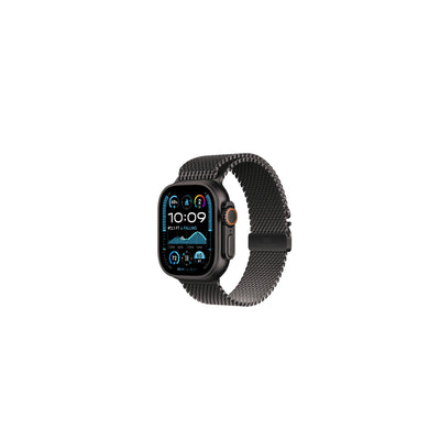 Pre-Owned Apple Watch Ultra 3 Black Titanium Case Milanese Loop