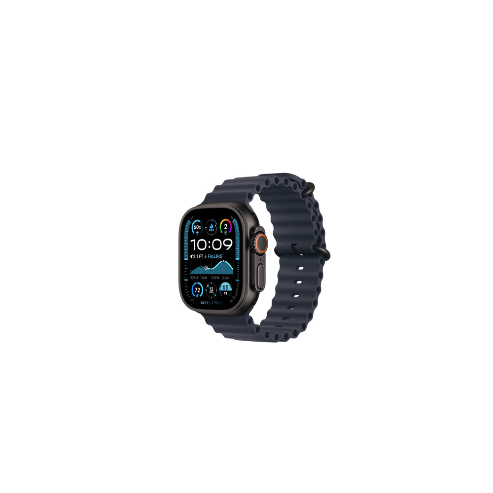 Pre-Owned Apple Watch Ultra 3 Black Titanium Case Ocean Band